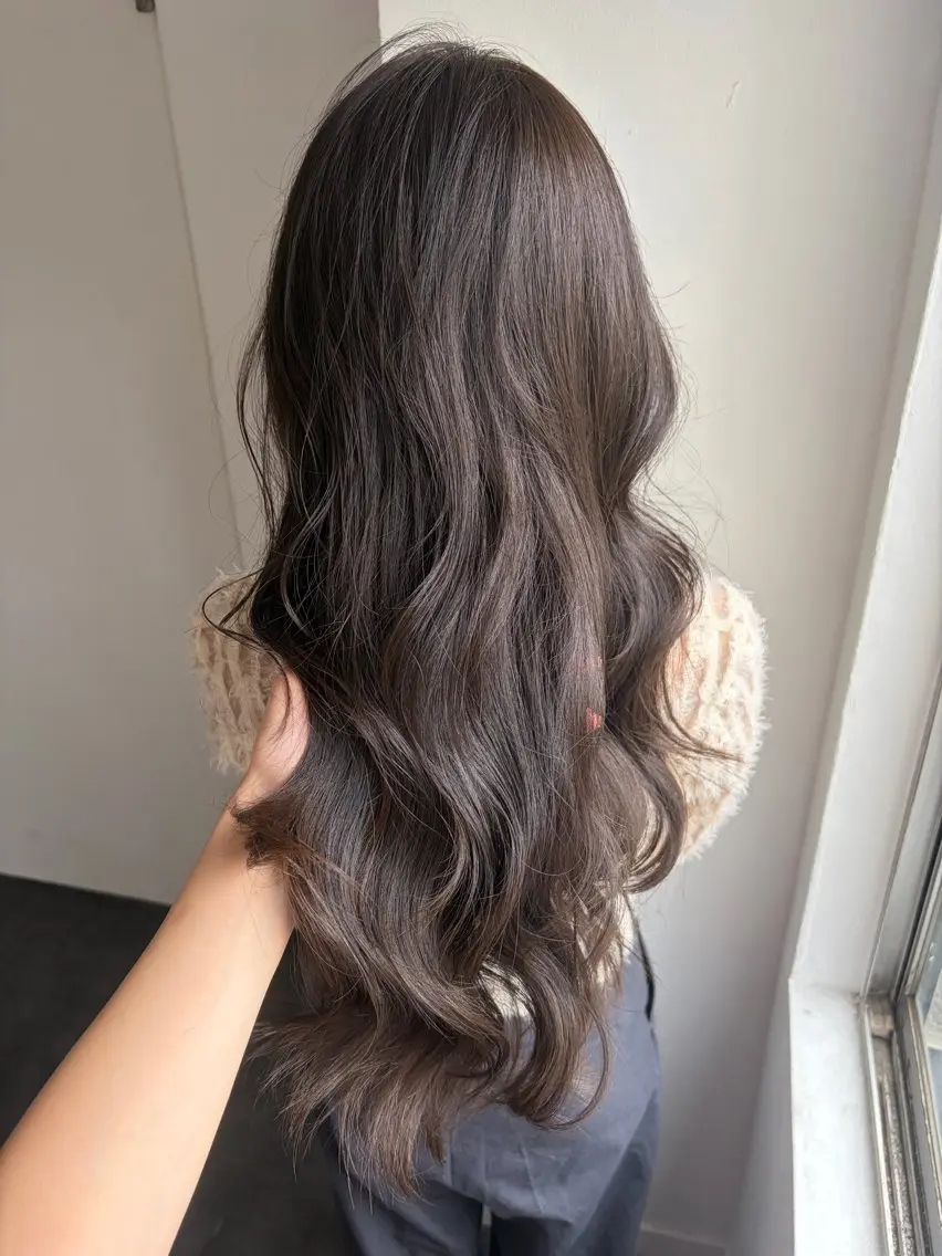 ロング カラー 𝐇𝐚𝐧𝐚 / layer🎀艶髪のヘアスタイル