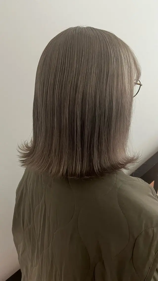 カラー ヘアカラー センターパート/カラ ーメッシュ📍ユリのヘアスタイル