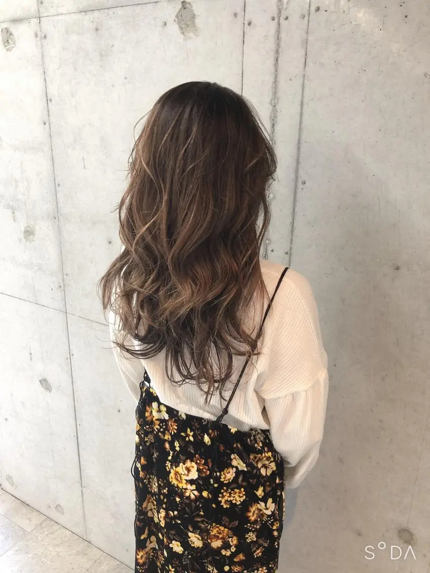 カット+カラー+3stepハホニコトリートメントの写真