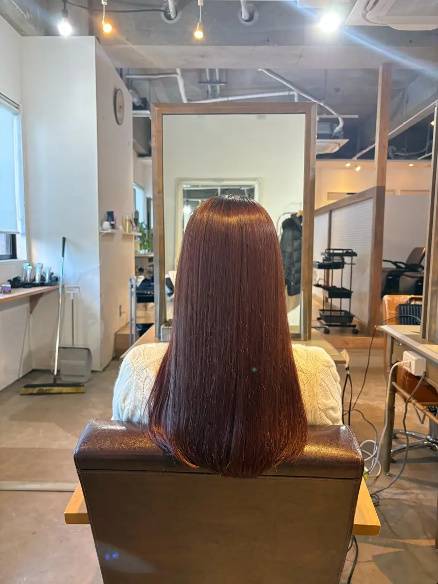 ワンカラー+4stepトリートメント🪽の写真