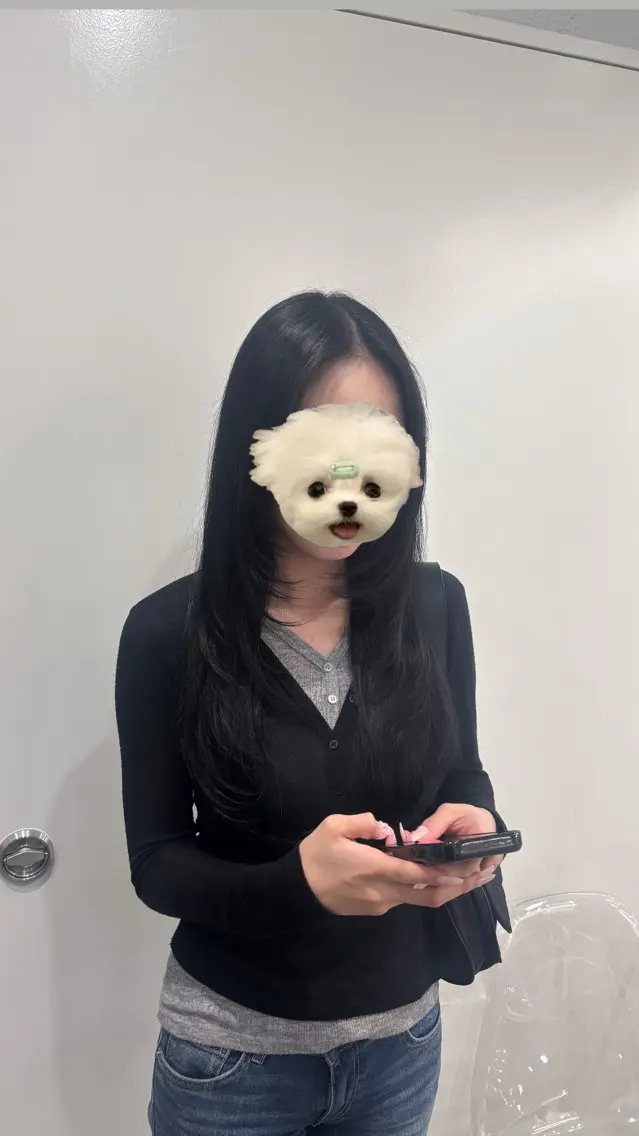 ロング カット Core茶屋町 HINATAのヘアスタイル