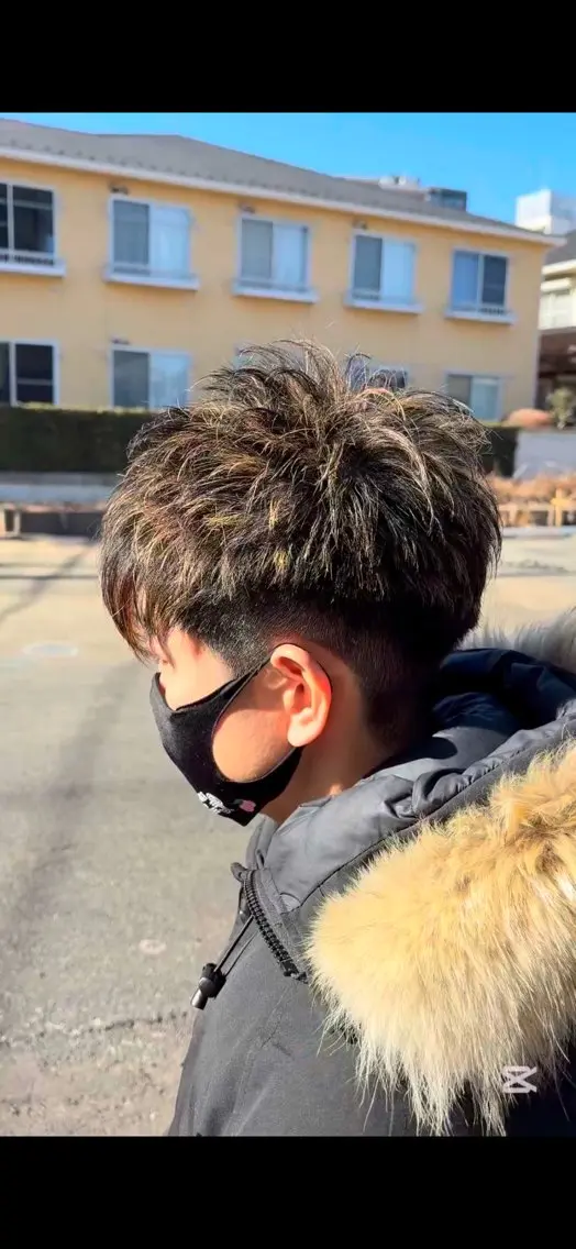 メンズ 刈り上げ カット 渡辺 健太郎のヘアスタイル