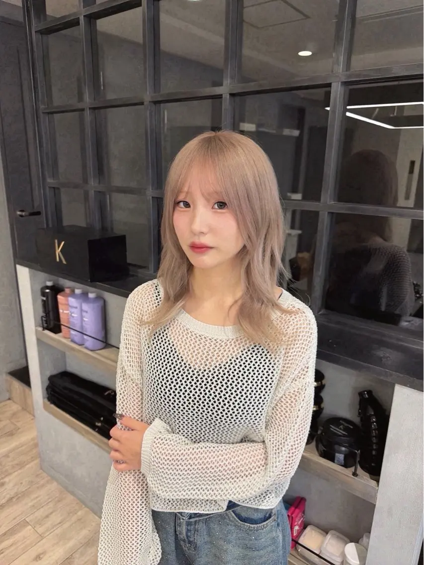 ロング Loob.TOKYO YUUNAのヘアスタイル