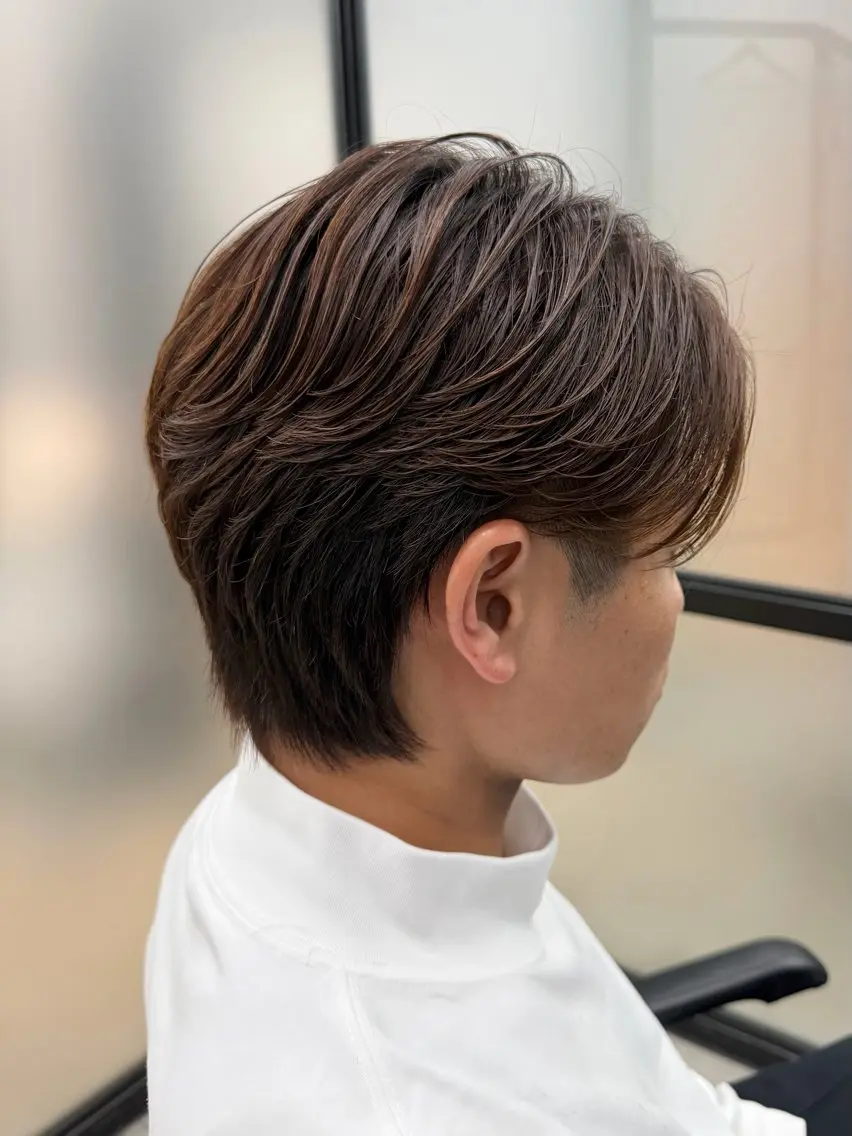 【メンズ限定】カット➕ケアパーマ➕3stepトリートメントの写真