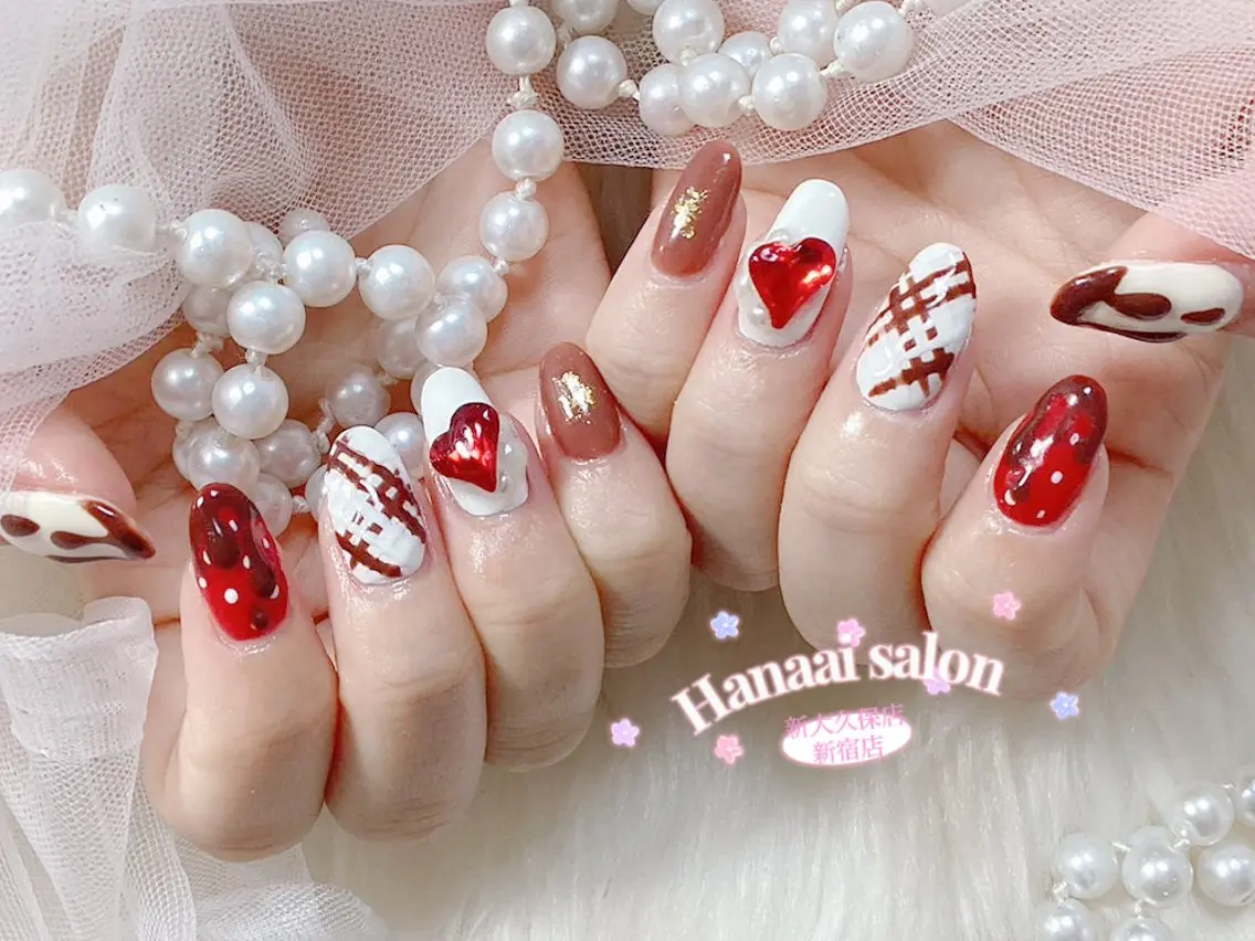 ネイル ハンドネイル Hanaai Salon新宿店のネイルデザイン