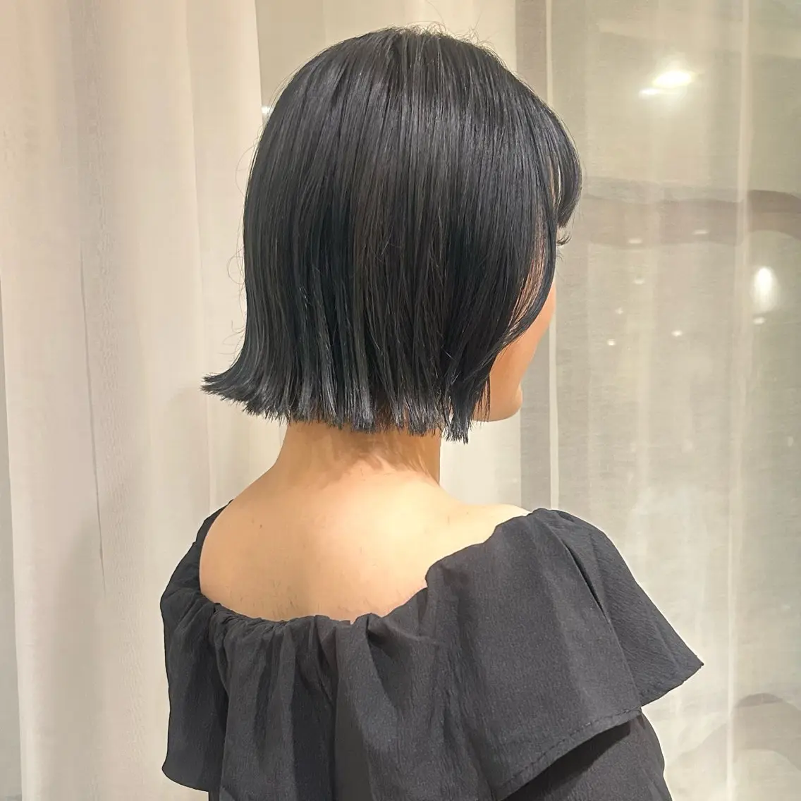 ショート ボブ カット ヘアカラー ボブレイヤー/ ブリーチ/miyuuのヘアスタイル