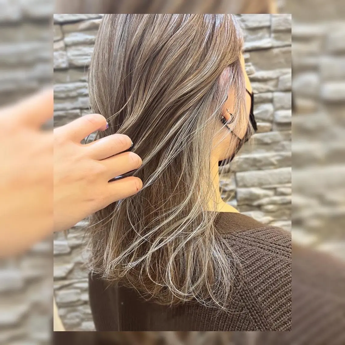 セミロング 【女性限定】 👑hanaのヘアスタイル