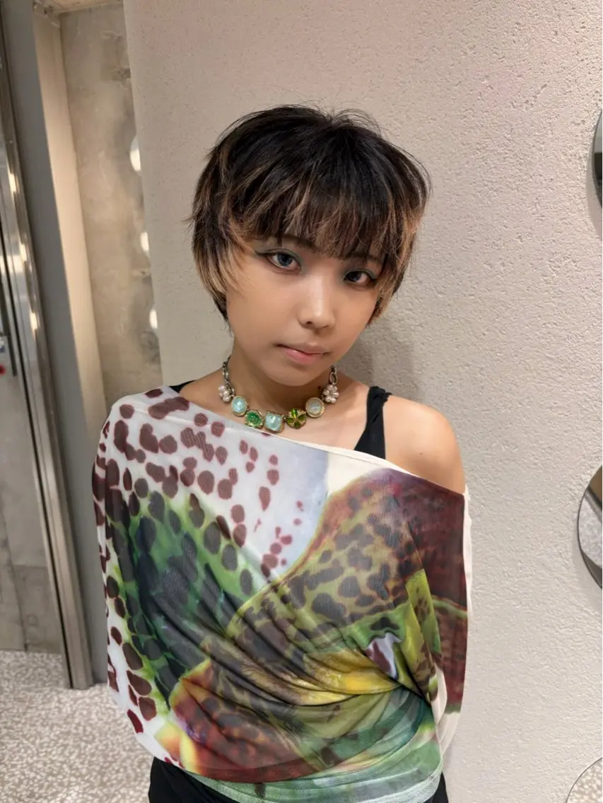 ショート ショートレイヤー レイヤーカット ショートヘア カット 大卒フリーランス 美容師☆ぬくいせいなのヘアスタイル