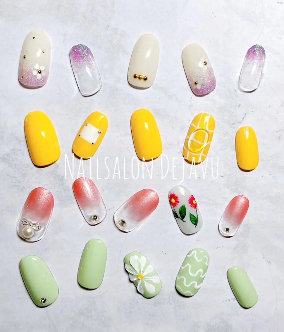ネイル ハンドネイル Nail salon Dejavu 🌿のネイルデザイン