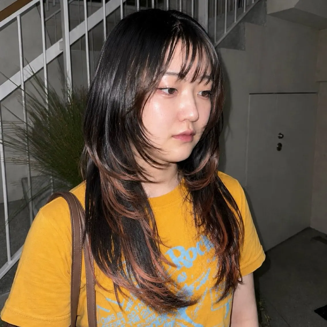 ロング カラー カット ヘアカラー トリートメント 🌺盛れる爆ツヤ カラー🌺リオのヘアスタイル