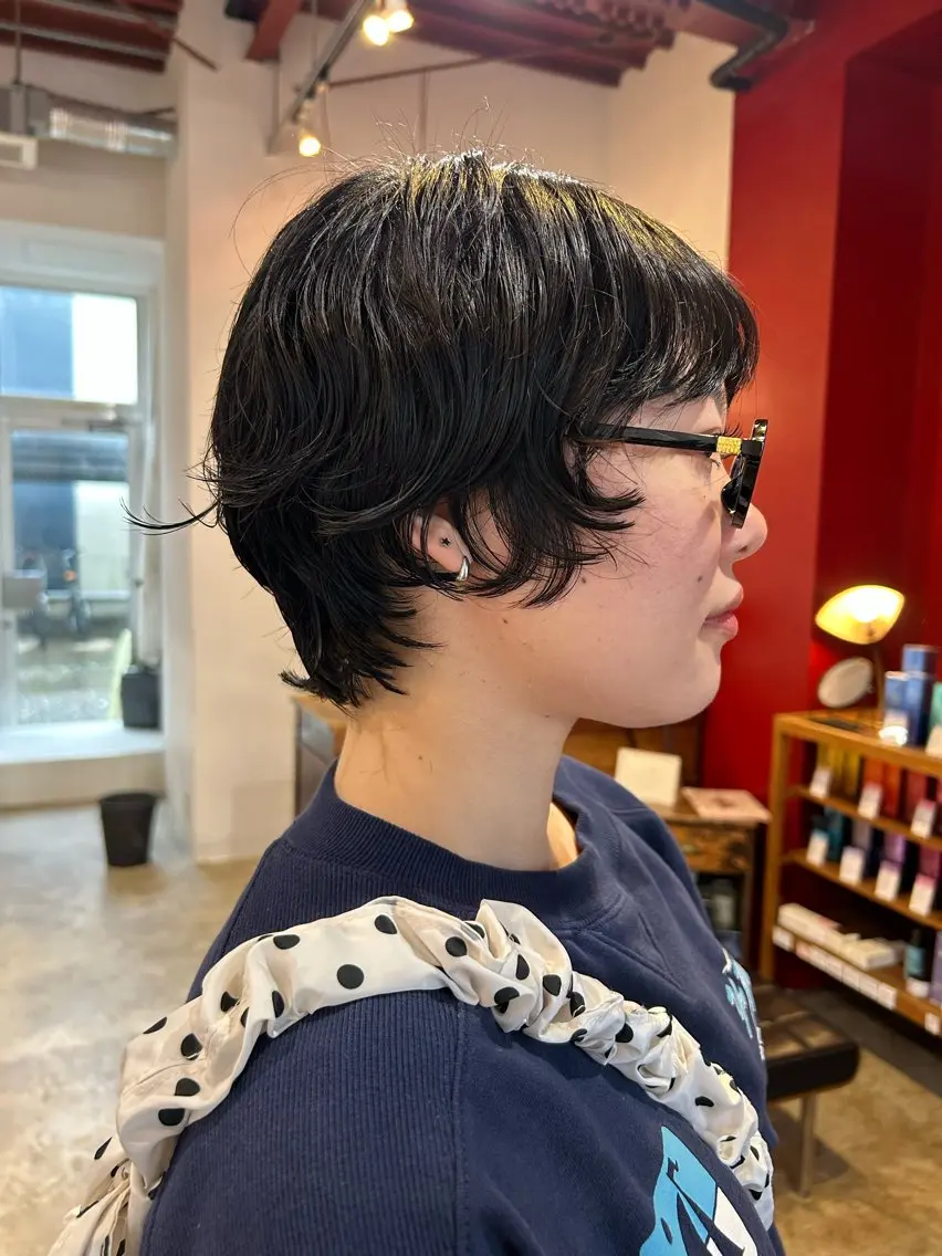 ショート ORe'S HAIR BE　GLaDまなみのヘアスタイル