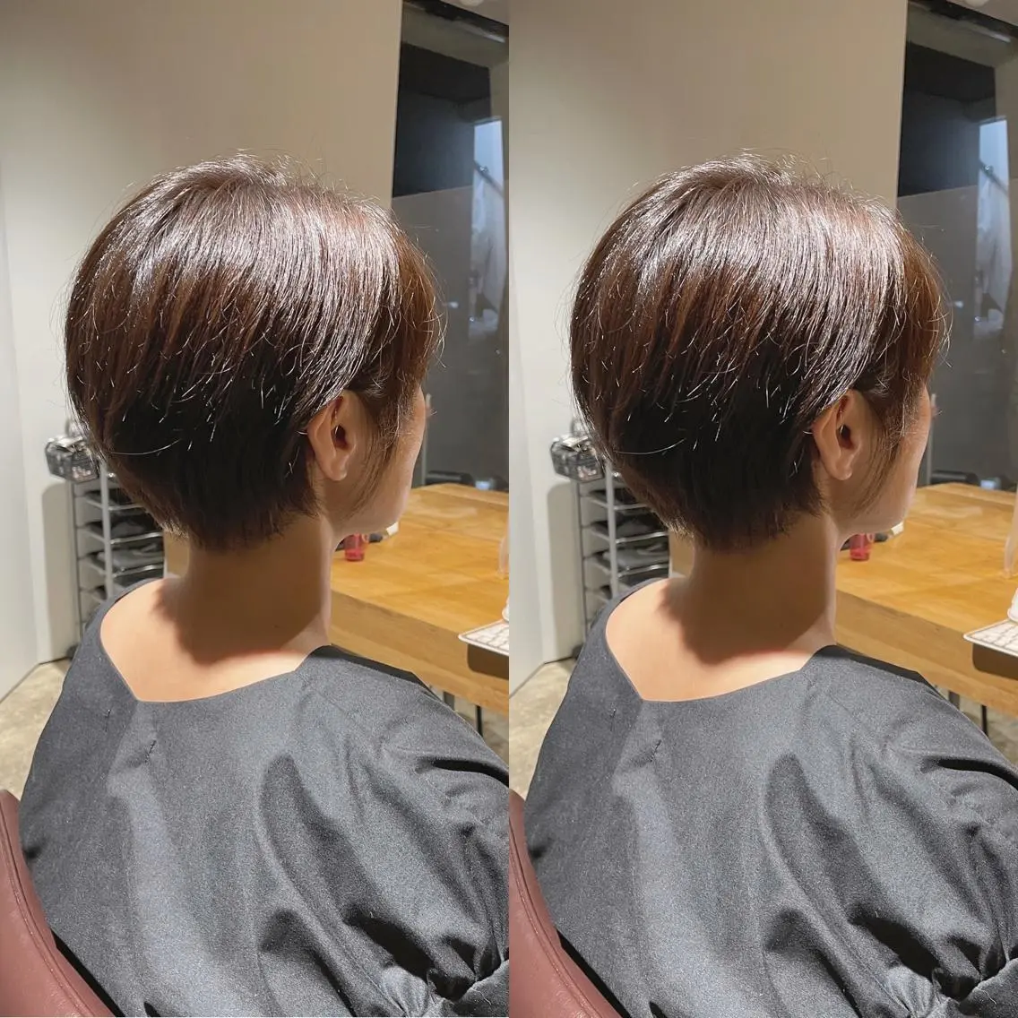 ショート ショートボブ ボブ くびれヘア ショートヘア 新井啓介 宇都宮美容師のヘアスタイル