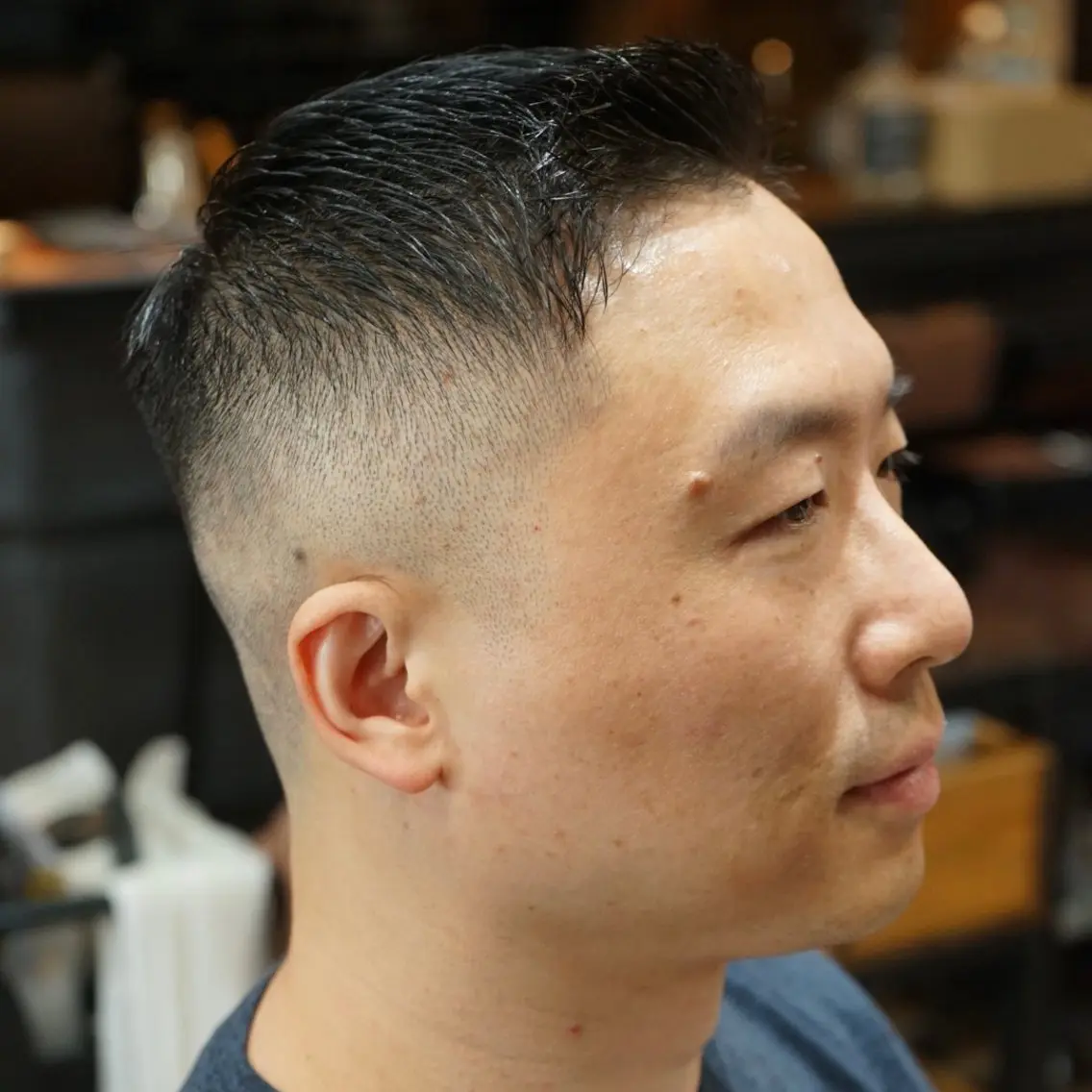 メンズ ビジネス フェードカット スキンフェード 💈AOTA KEISHI💈のヘアスタイル
