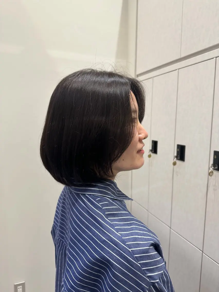 カラー 高橋 南波のヘアスタイル