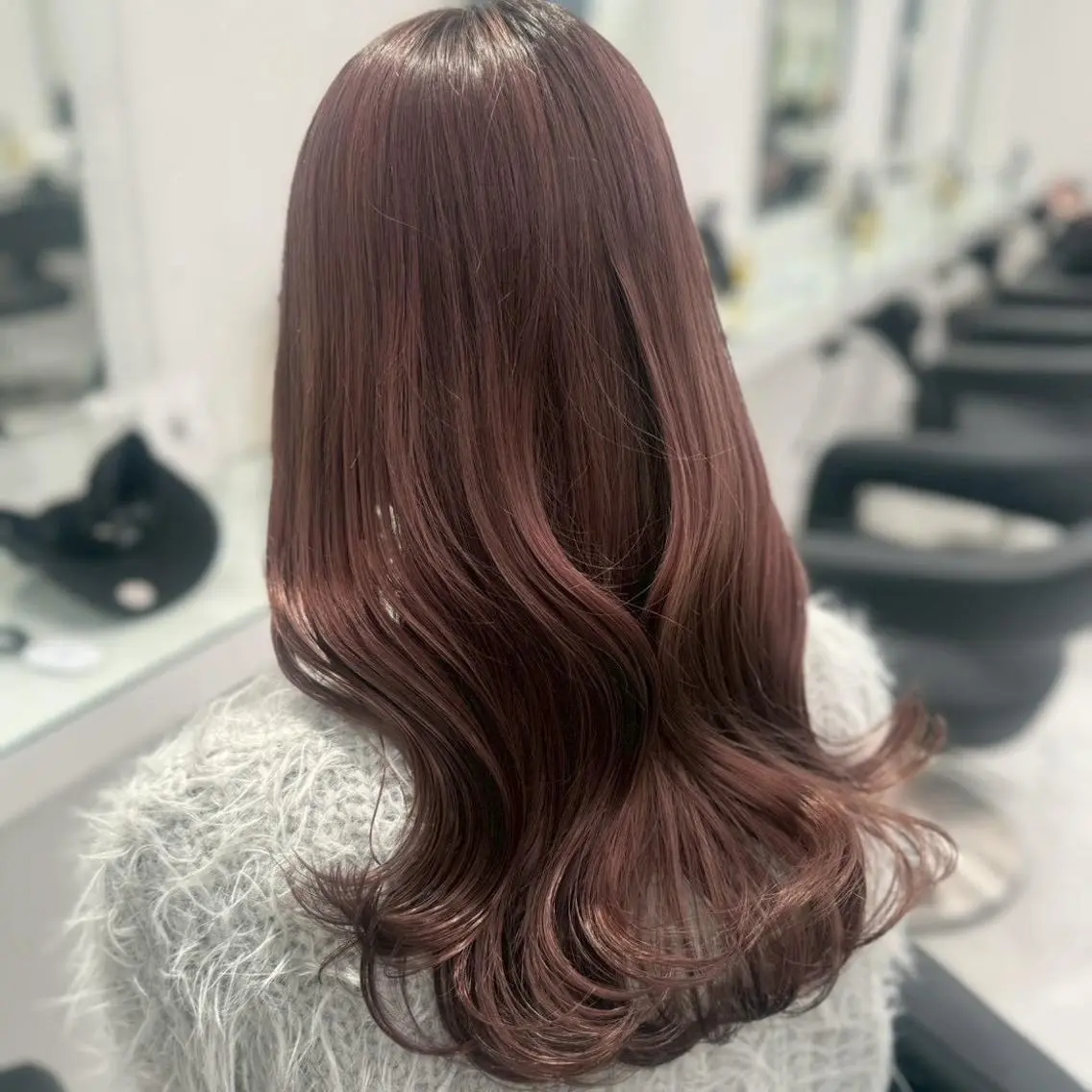 カラー 🫧 🤎トレンド 可愛い透明感🤎🫧のヘアスタイル