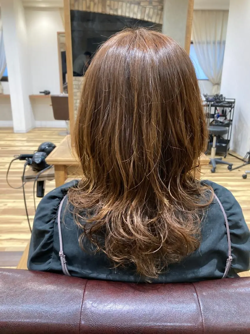🌸平日限定フルコース🌸カット＋パーマ＋カラー＋トリートメントの写真