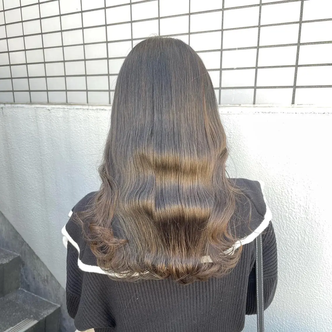 ロング カラー カット ヘアカラー トリートメント ヘアセット 赤み消しカラー 🍀JUNKIのヘアスタイル