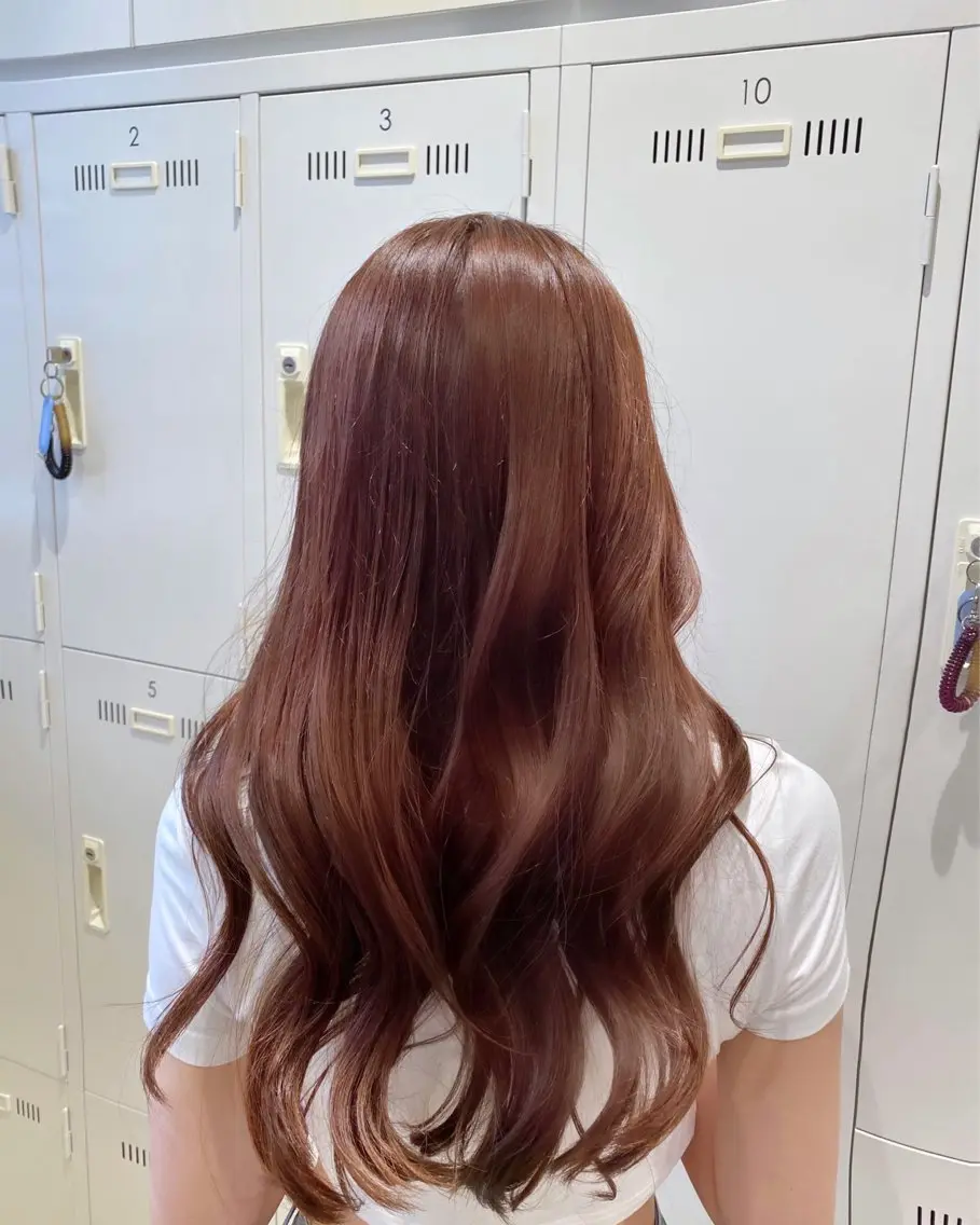 ロング カラー ヘアカラー 𝐲𝐮𝐮𝐦𝐢 エクステ/ 艶カラーのヘアスタイル