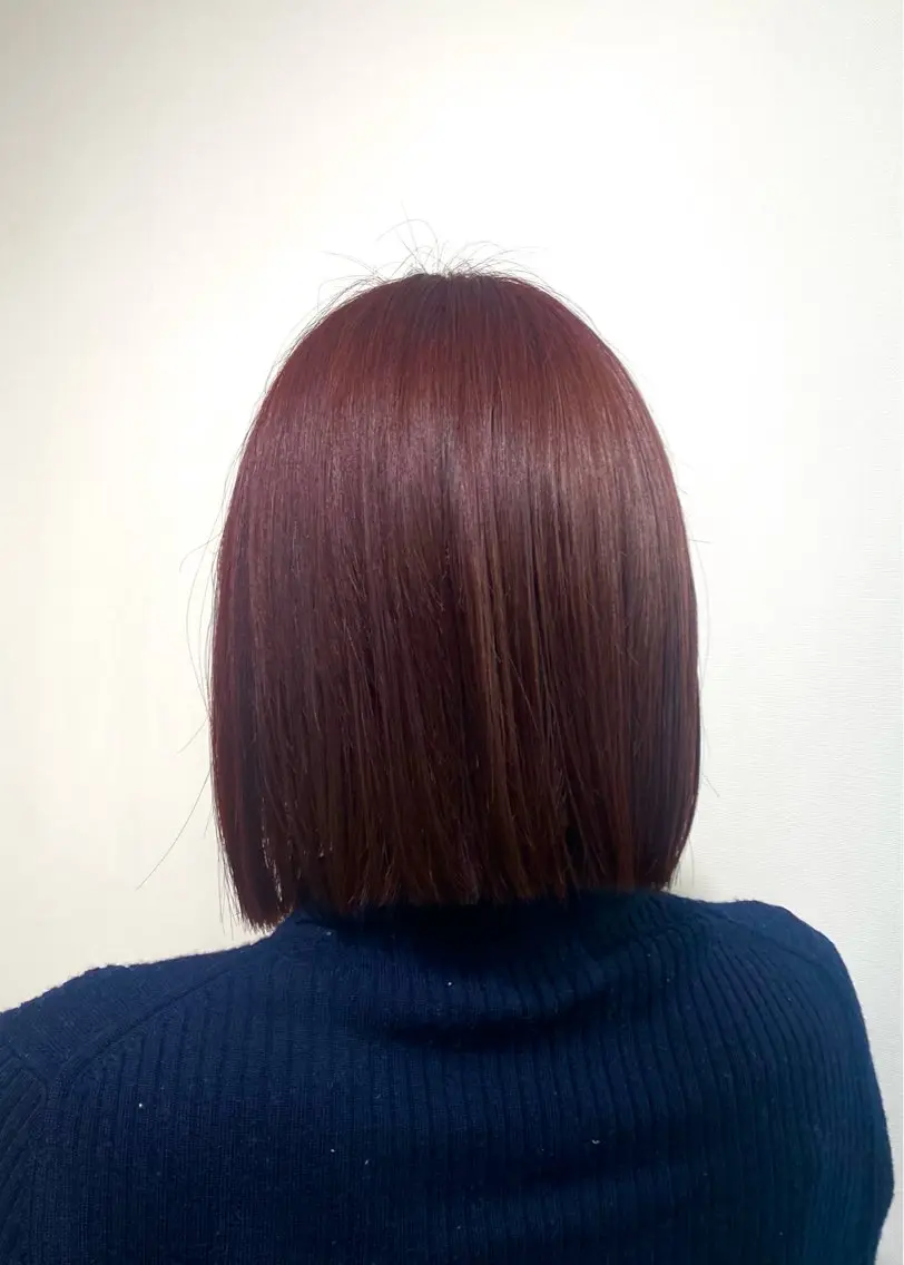 ショート カラー カット ヘアカラー 縮毛矯正 トリートメント ヘッドスパ 🌟小出 倫花🌟 艶カラー/カットのヘアスタイル