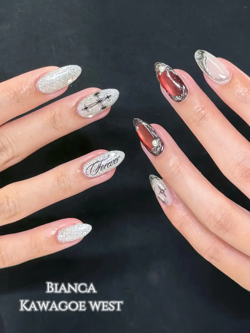 ネイル ハンドネイル Bianca川越西口 NAKANOのネイルデザイン