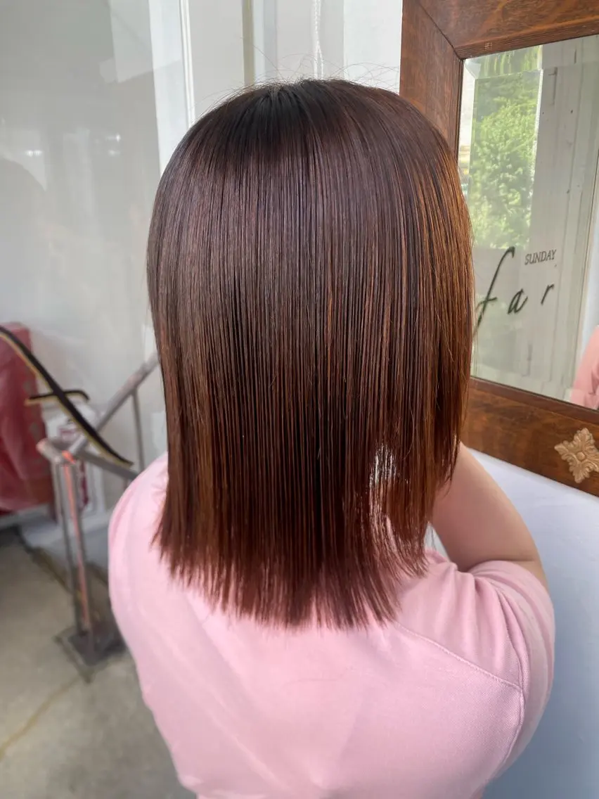 ミディアム コハル ブリーチモデル募集中のヘアスタイル