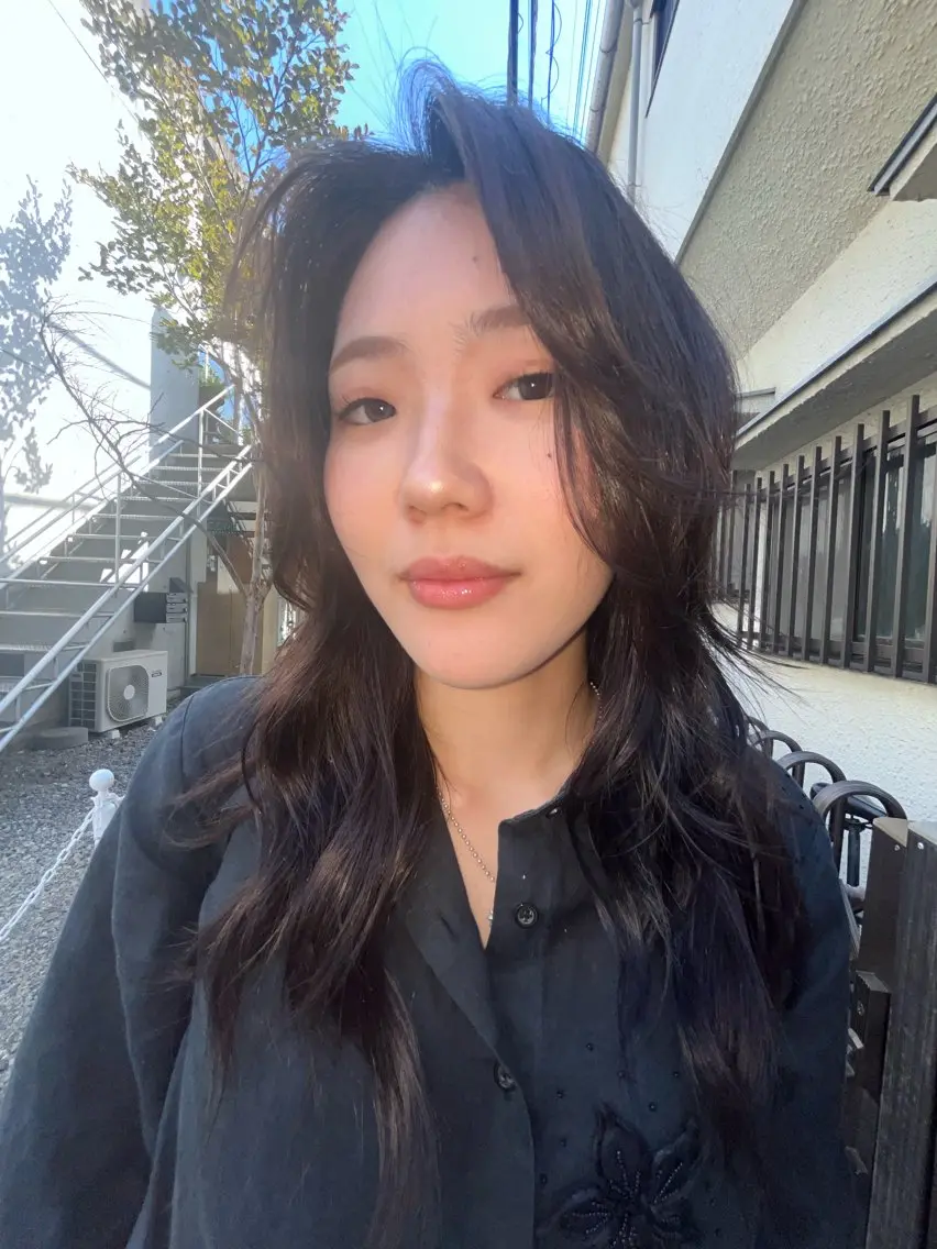 ロング ハッシュカット レイヤーカット ロング ウルフカット レイヤーカット\ウル フ chinatsuのヘアスタイル