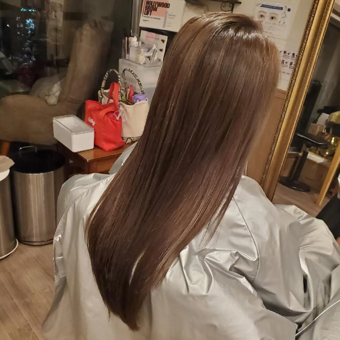 カラー ロング アディクシーカラー ブリーチ イルミナカラー 外国人風カラー トリートメント カット ヘアカラー トリートメント spa hair ark 富井直美のヘアスタイル