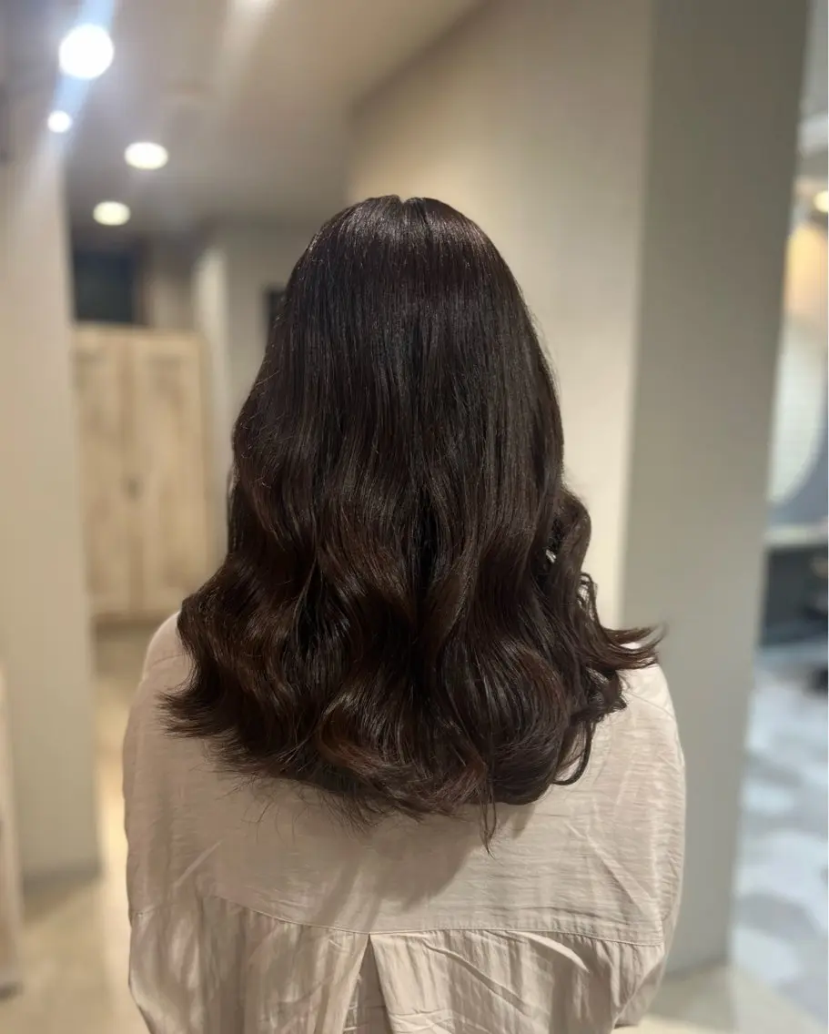 ロング カラー ヘアカラー 川原 陽和のヘアスタイル