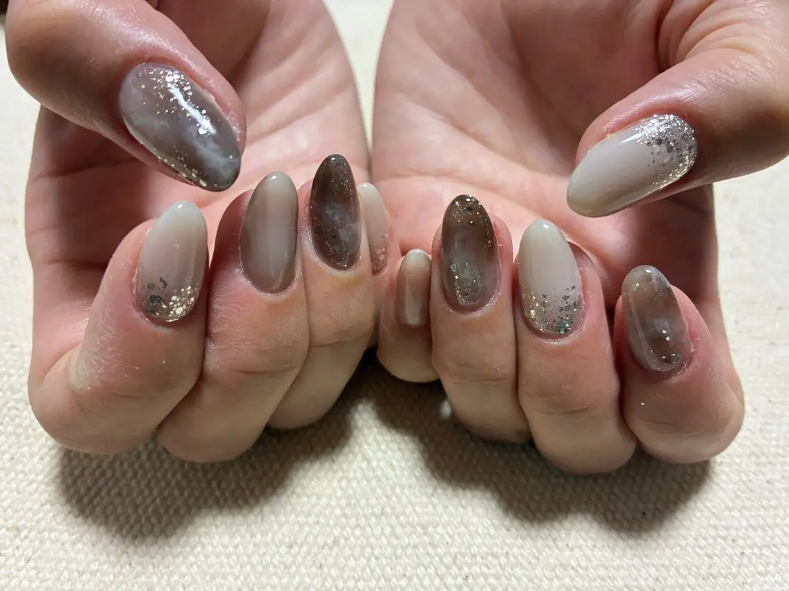 ネイル ジェルネイル ハードジェル 持ち込み nail room カジカジのネイルデザイン