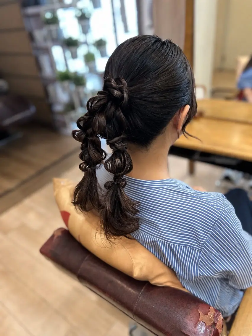 ロング 池田 千加のヘアスタイル