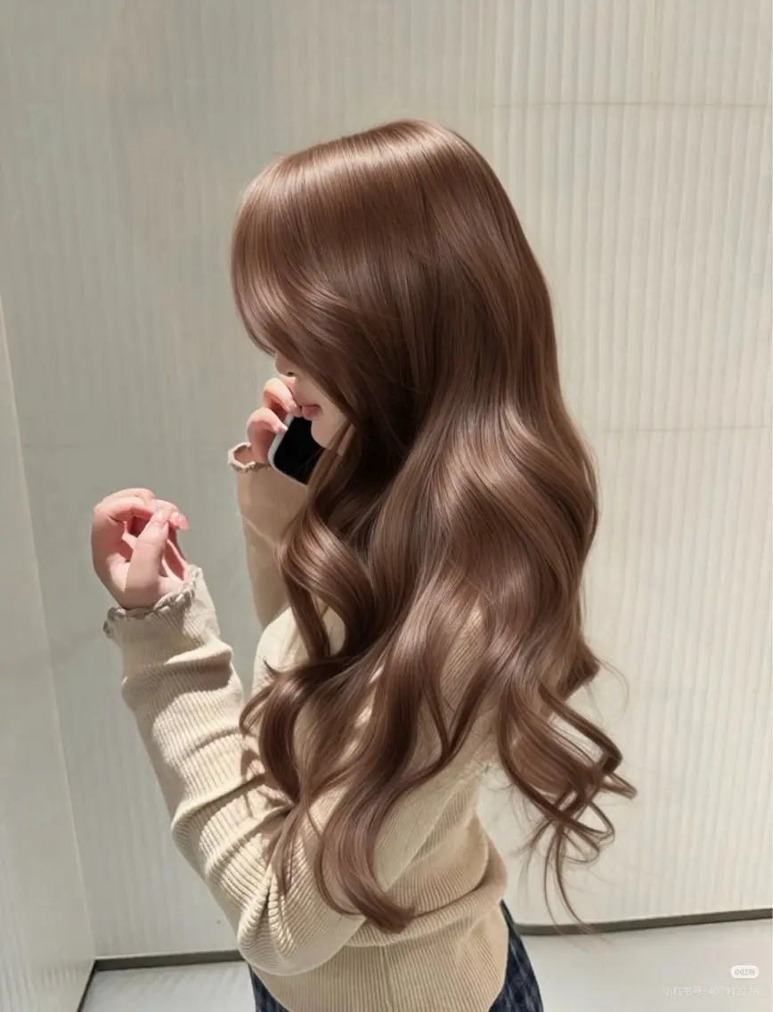 ロング カラー ヘアアレンジ カット ヘアカラー トリートメント 透明感カラー🎀艶髪 Anju/渋谷🎀のヘアスタイル