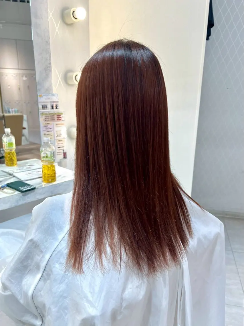 ロング カラー ヘアカラー 新庄 雪乃のヘアスタイル