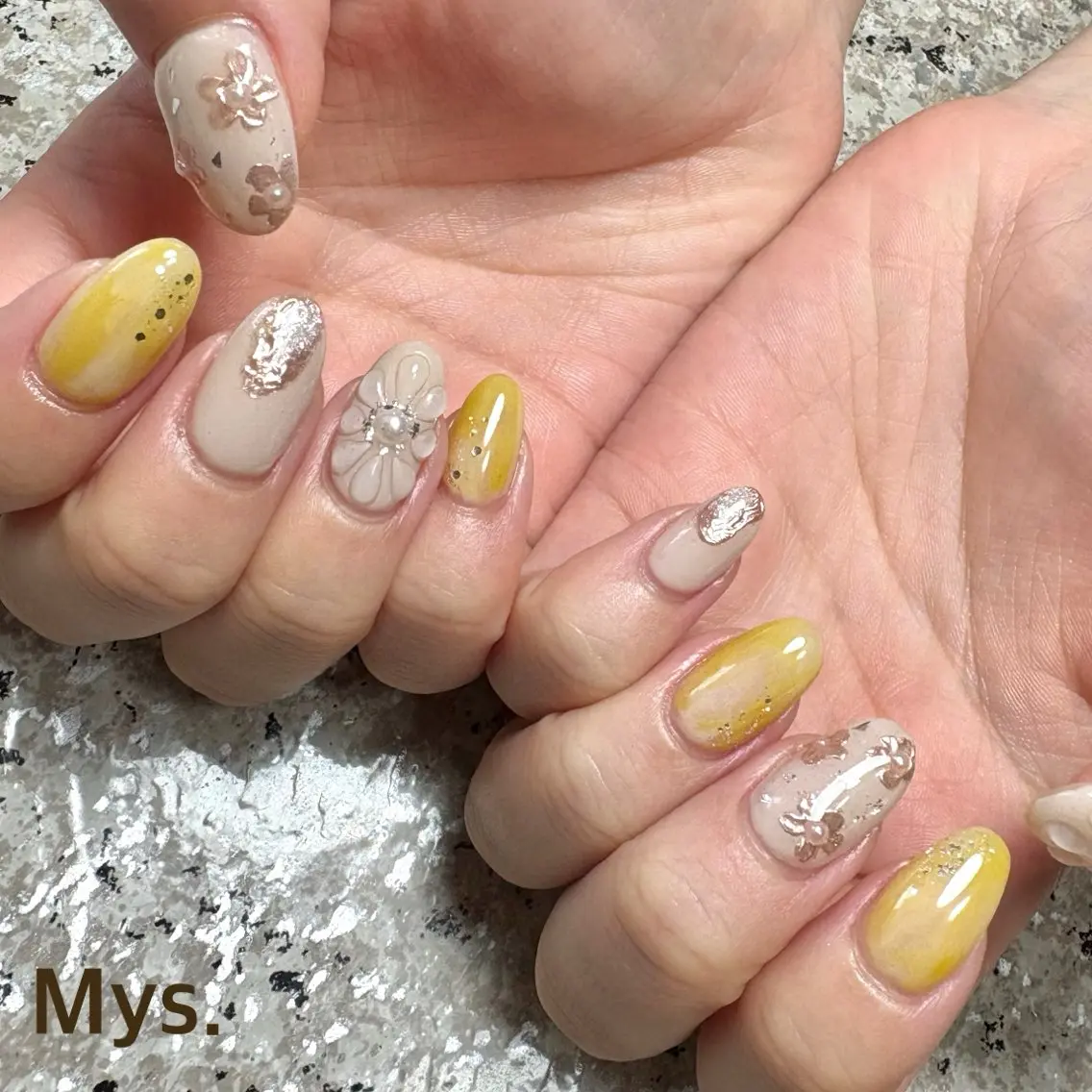 ネイル ハンドネイル Mys. 三上紗紀のネイルデザイン