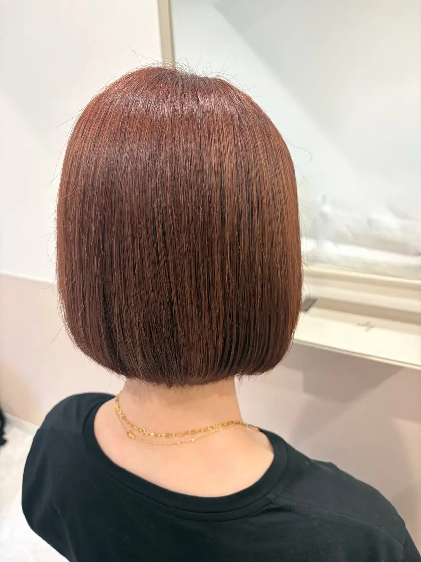 ミディアム ヘアアレンジ カット トリートメント ヘッドスパ ヘアセット 🫧mtm/梅田 /ヘッドスパ/カラーのヘアスタイル