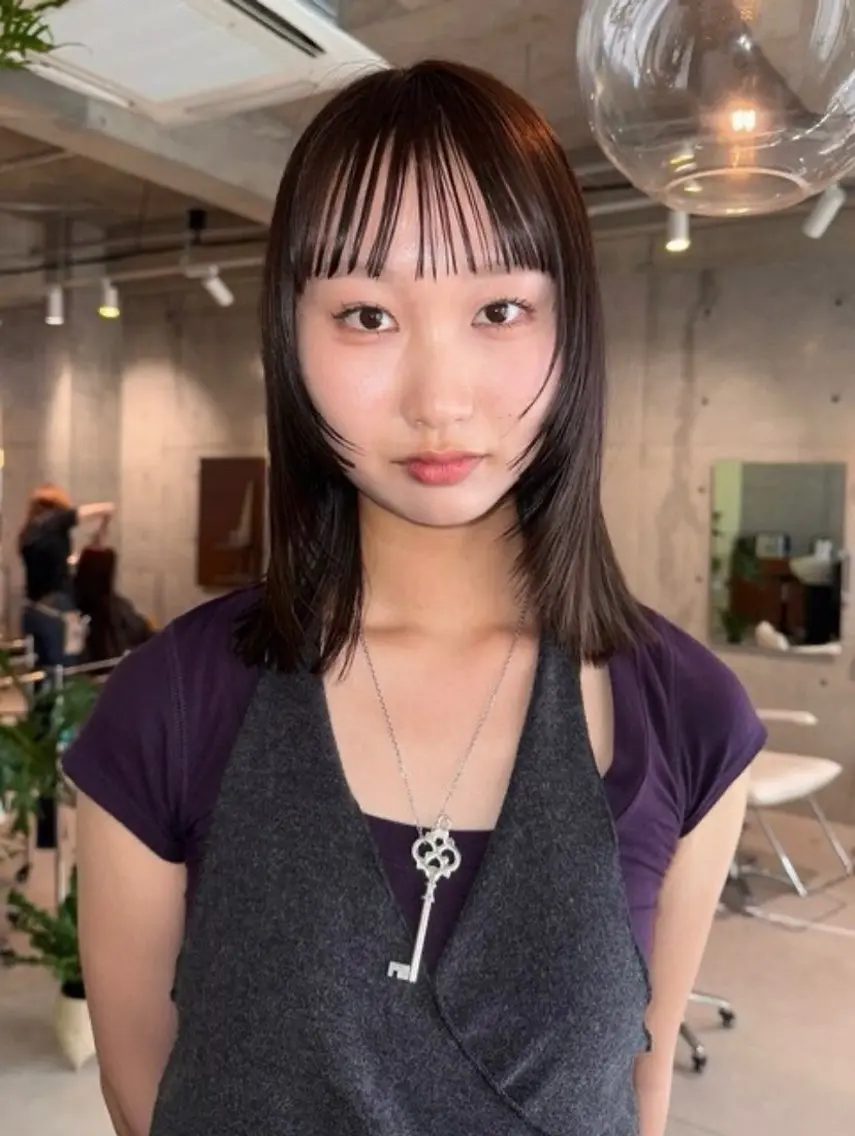 カラー 京都／カラー momohaのヘアスタイル