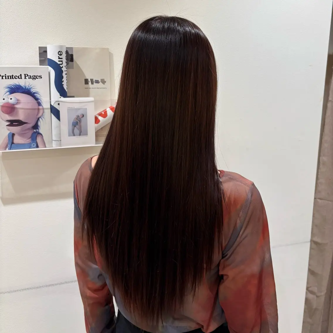ロング カラー ヘアカラー トリートメント 長谷川 澄のヘアスタイル