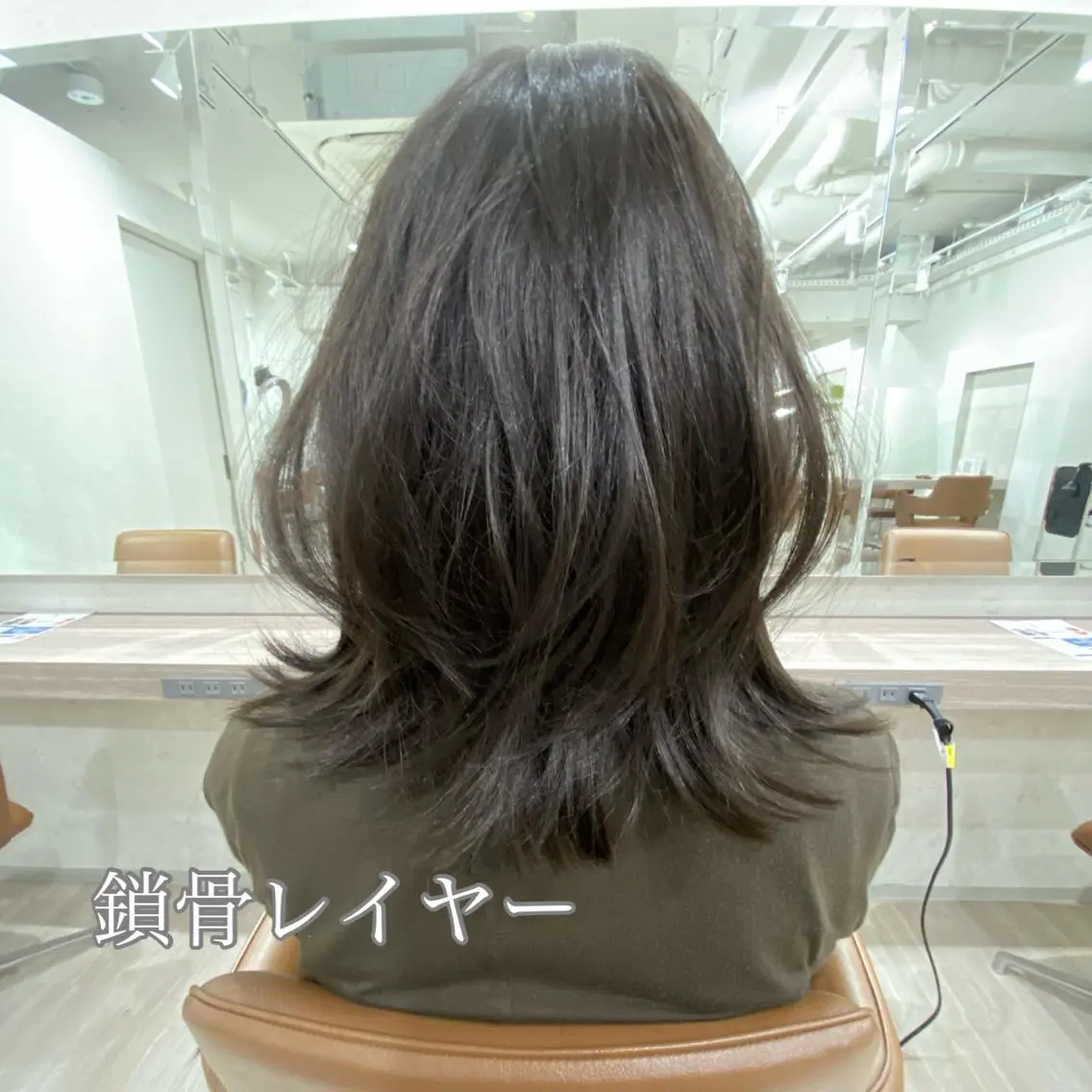 ミディアム 韓国風/髪質改善/ ナガヤアキラのヘアスタイル