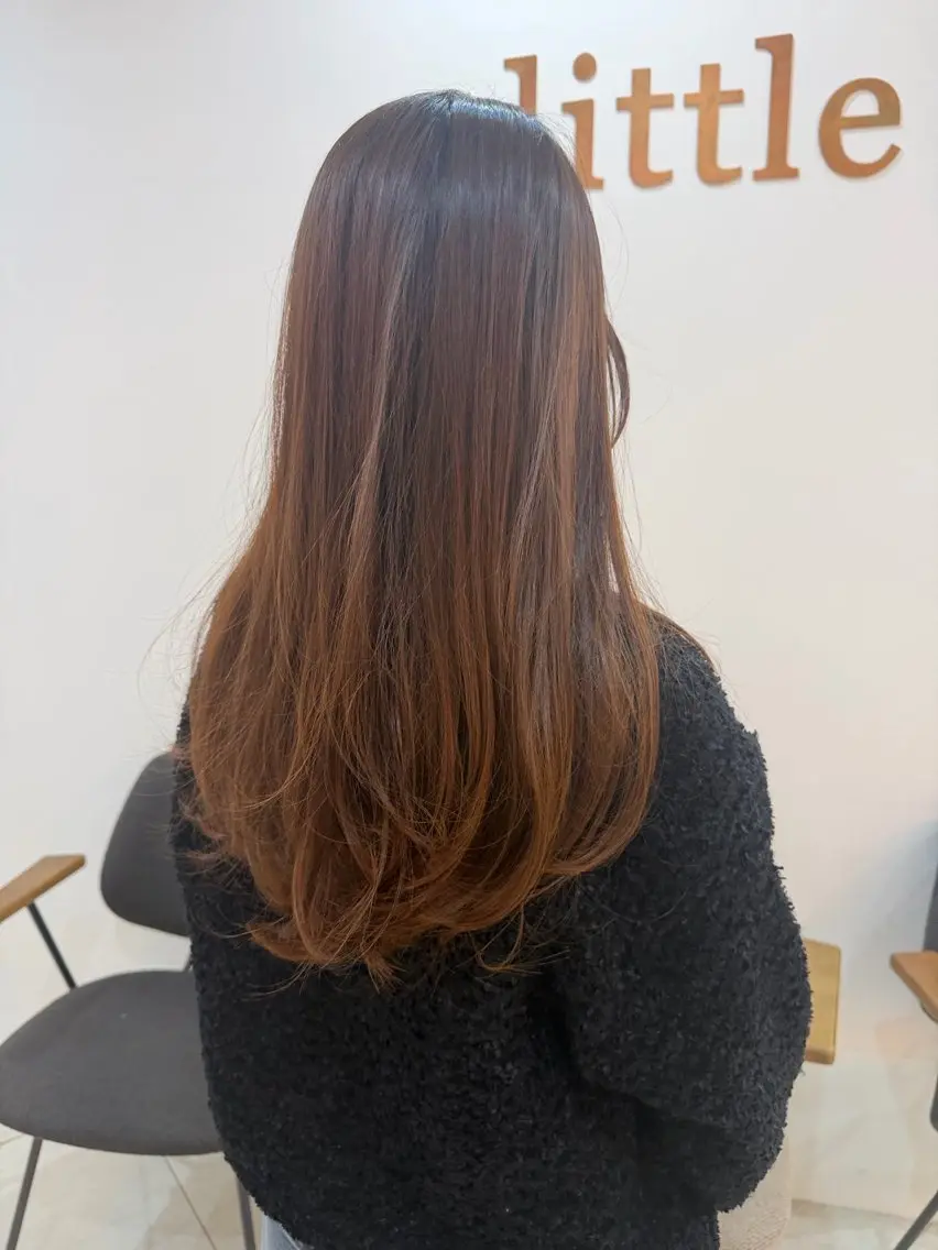 ロング レイヤーカット ローレイヤー カット 似合わせ/レイヤー カット/すずきたつやのヘアスタイル