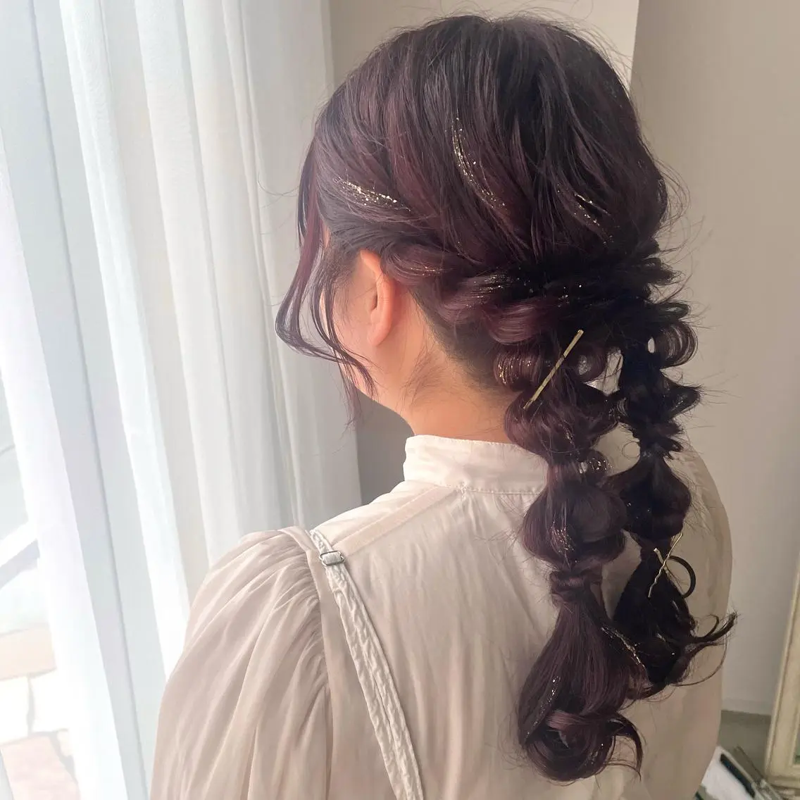 ヘアアレンジ 清水 玖琉海のヘアスタイル