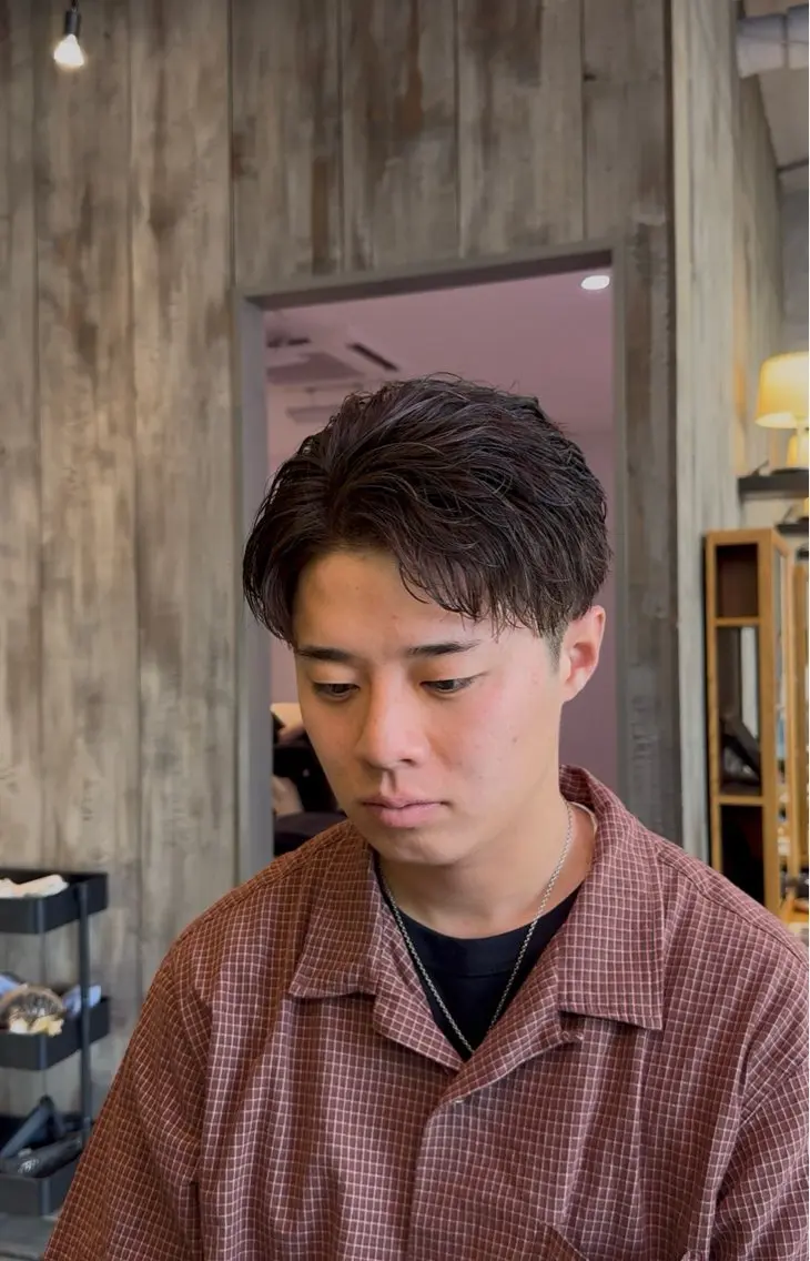 当日限定メンズカット+シャンプーブローの写真
