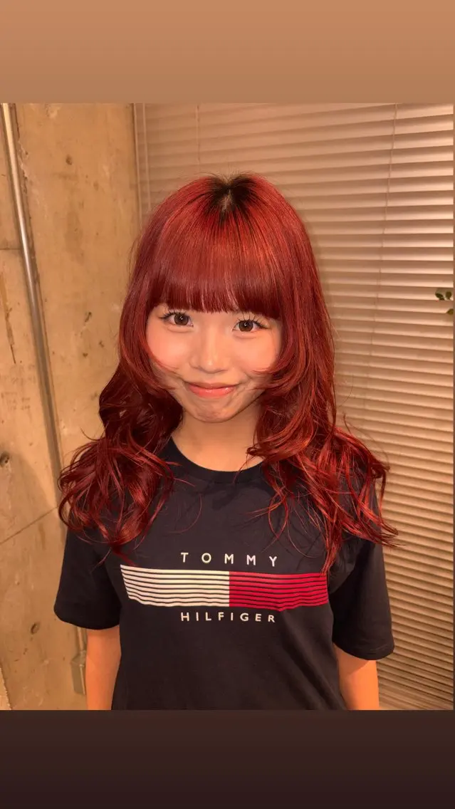カラー ヘアカラー piilo. ハルカのヘアスタイル