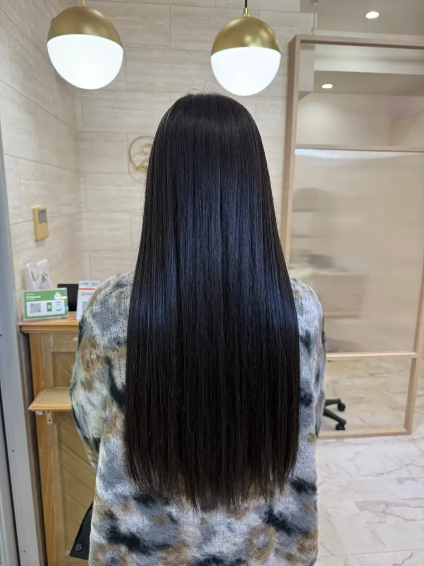 「迷ったらこちら」カット＋髪質改善TR＋ケアカラーの写真
