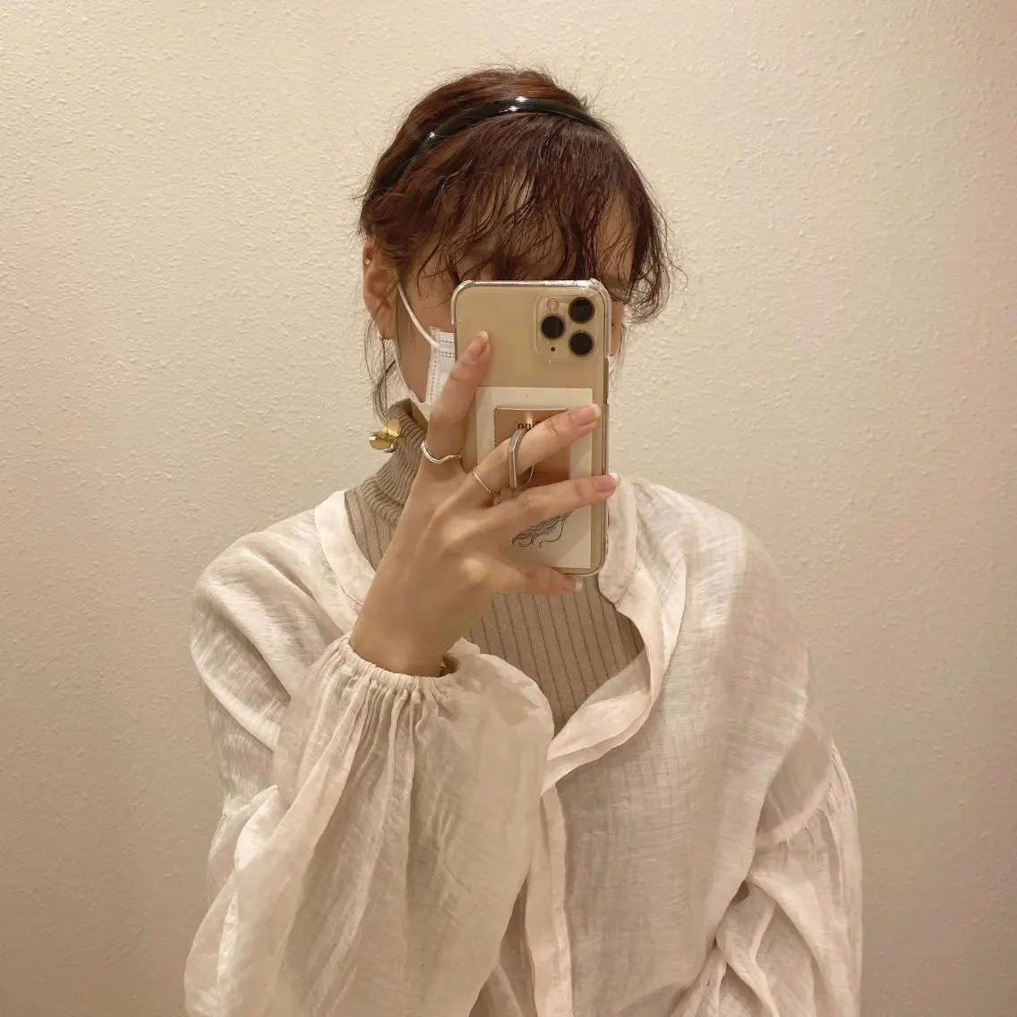 ショート カラー パーマ レイヤー/ウルフ🤍 mayo.のヘアスタイル