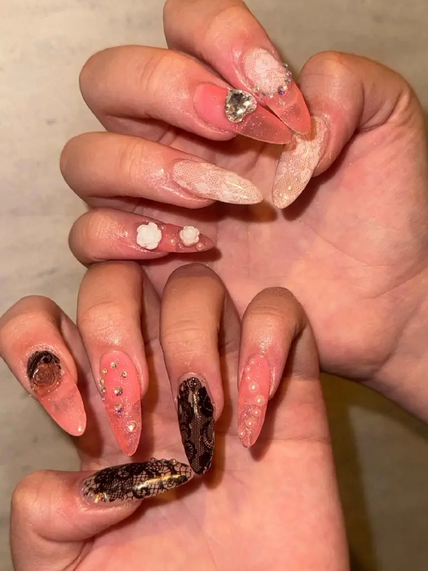 ネイル 持ち込み ハンドネイル MARIN NAILのネイルデザイン
