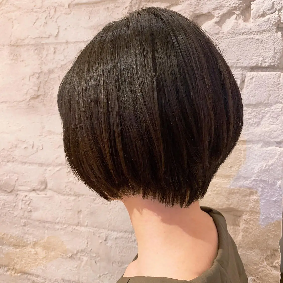 ショート ショートヘア 髪質改善 縮毛矯正/ レイヤー/銀座/本木のヘアスタイル