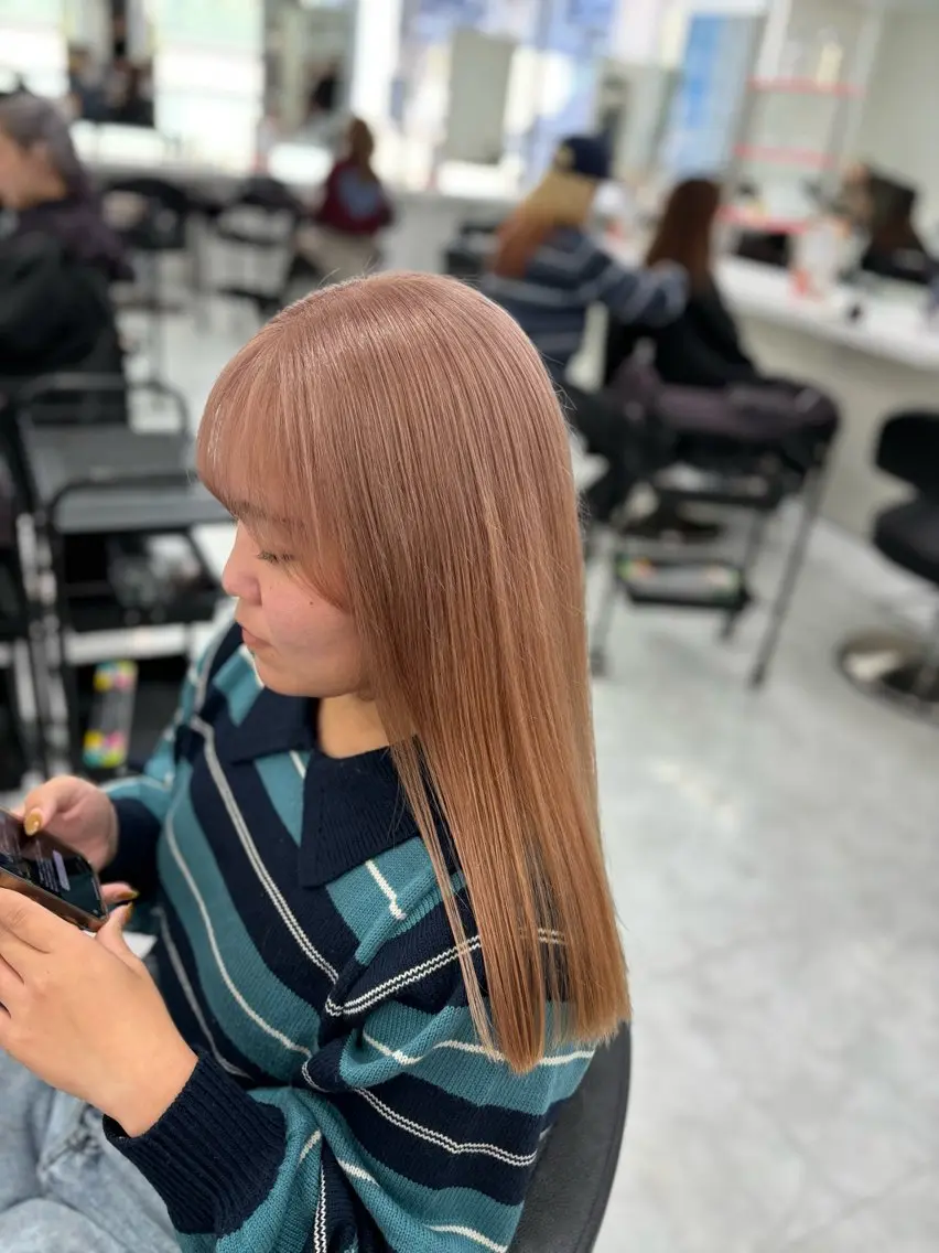 ロング カラー ヘアアレンジ カット ヘアカラー トリートメント 透明感💕今っぽ似合 わせ𝐍𝐨. 𝟏のヘアスタイル