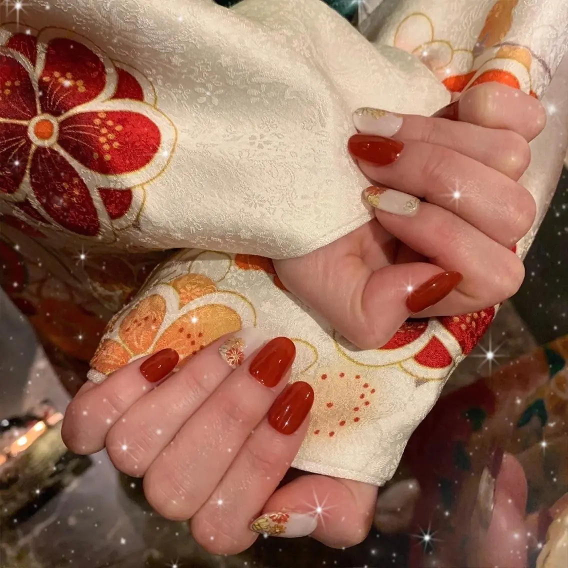 ネイル 成人式 ネイルチップ ハンドネイル フットネイル Best Nail NANA🤍のネイルデザイン