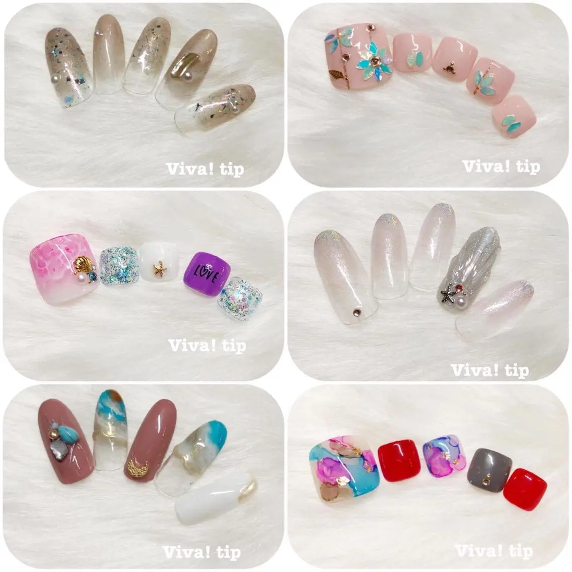 ネイル Viva!tip ビバティップネイルのネイルデザイン