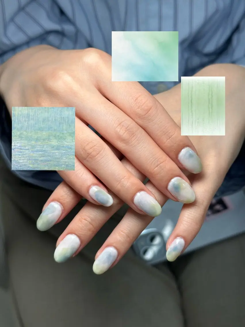 ネイル ハンドネイル 🐚 すなのネイルデザイン