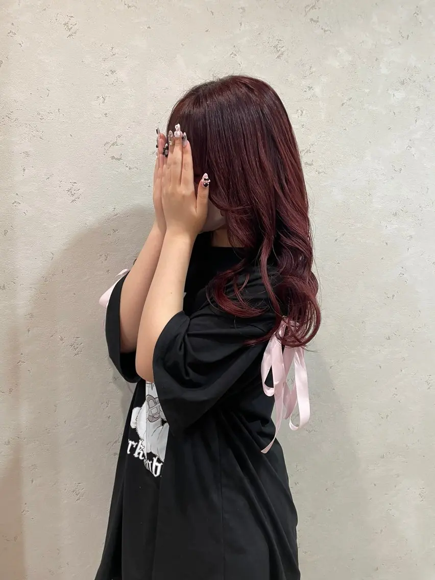 ロング カラー ピンクカラー 髪質改善/Bloss om🌷高橋沙衣のヘアスタイル